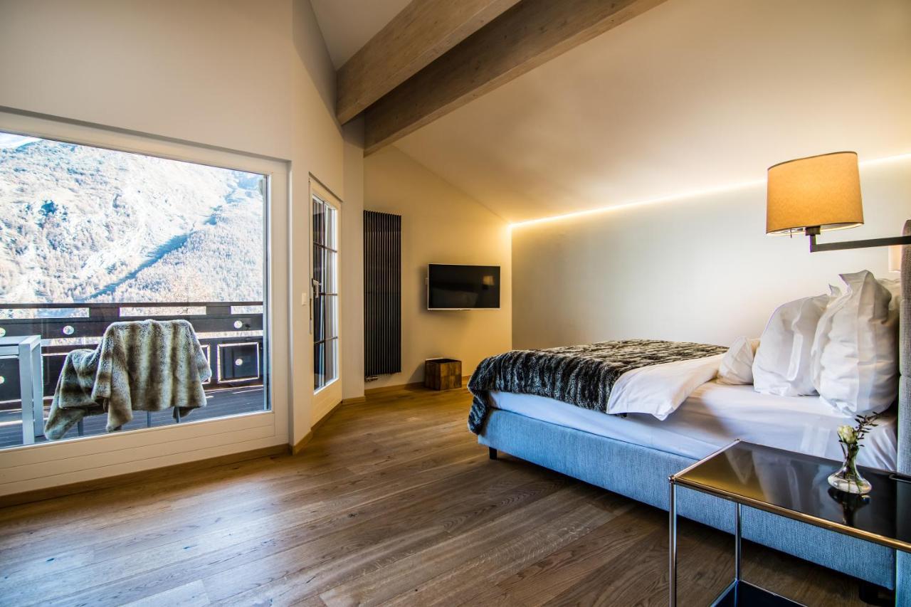 Waldhotel Fletschhorn Panoramic Retreat In Saas Fee Eksteriør bilde