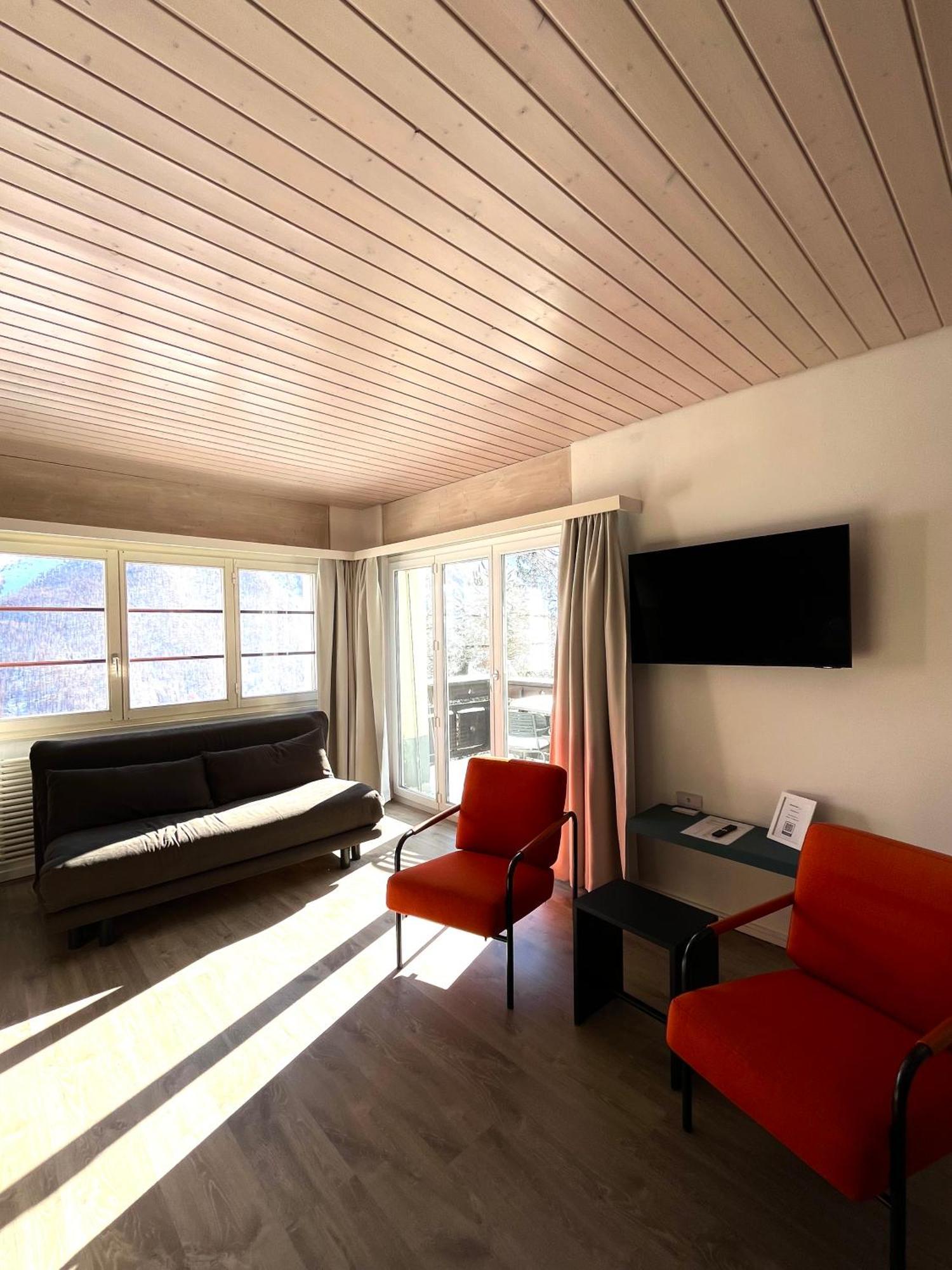 Waldhotel Fletschhorn Panoramic Retreat In Saas Fee Eksteriør bilde